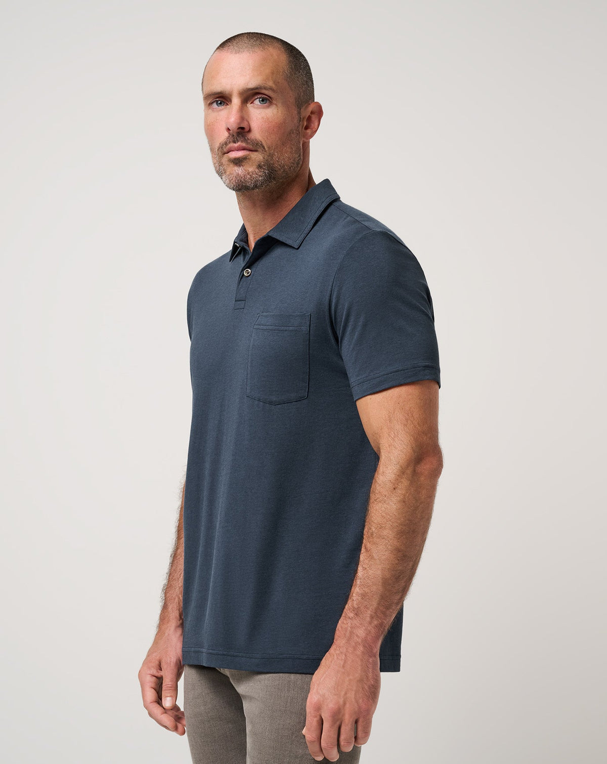 The Cloud Polo Total Eclipse | Travis Mathew Great Value