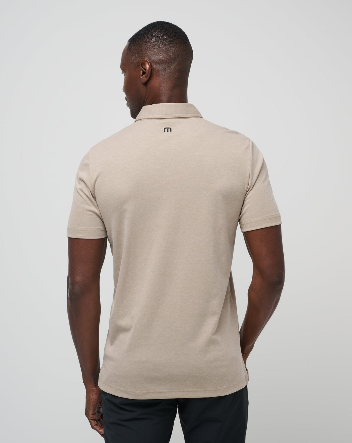 Deserted Cove Polo Oxford Tan | Travis Mathew Best Price