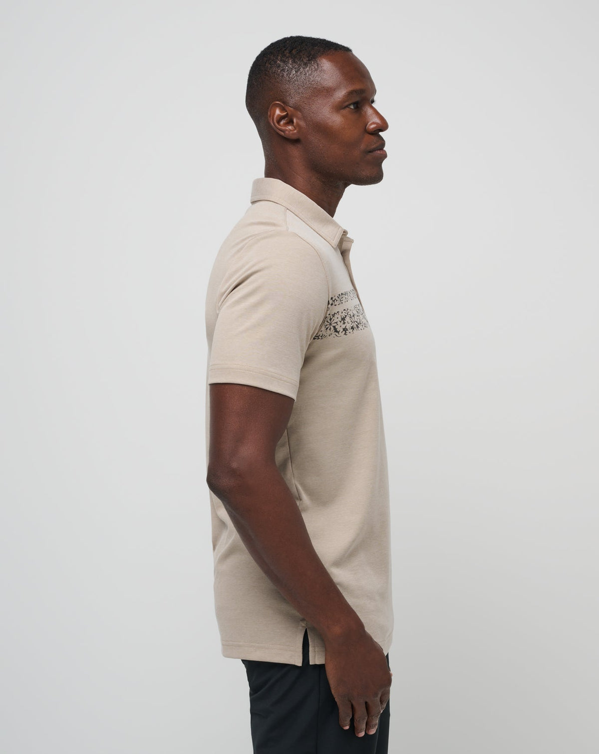Deserted Cove Polo Oxford Tan | Travis Mathew Best Price