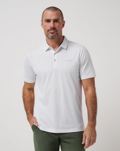 The Zinna 2.0 Polo White | Travis Mathew Value