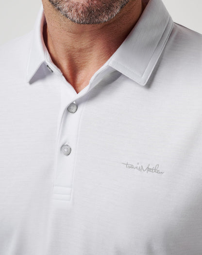 The Zinna 2.0 Polo White | Travis Mathew Value