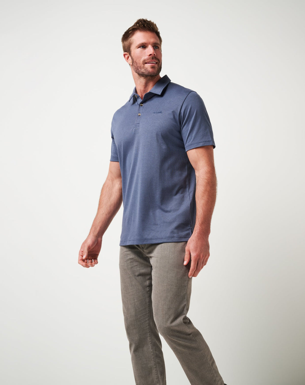 The Zinna 2.0 Polo Mood Indigo/Vintage Indigo | Travis Mathew Exclusive