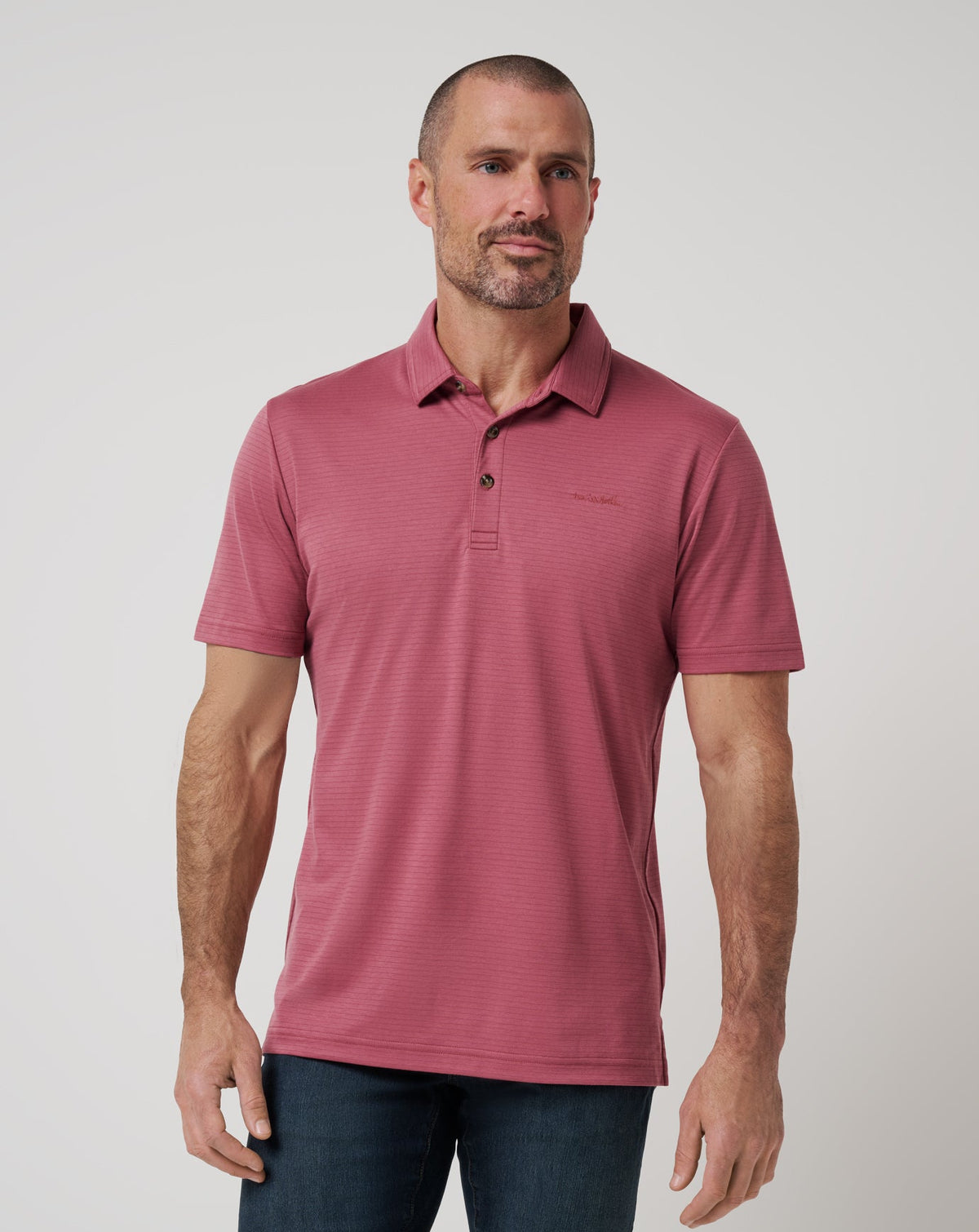 The Zinna 2.0 Polo Roan Rouge | Travis Mathew Top Pick