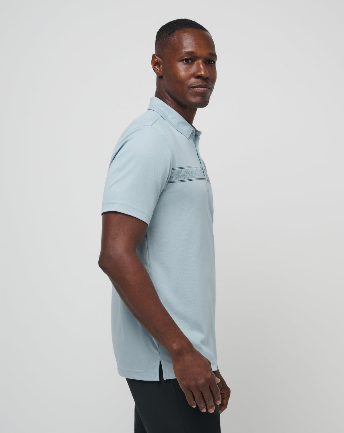 Fresh Catch Polo Heather Dusty Blue | Travis Mathew Sale
