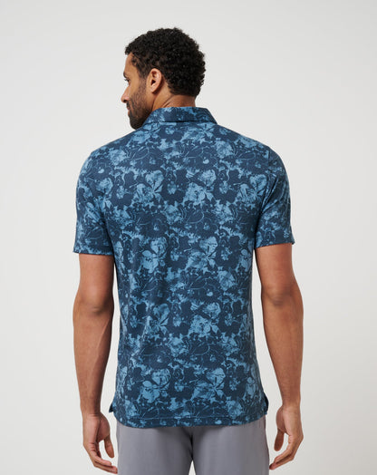 Featherweight Poolside Paradise Polo Total Eclipse | Travis Mathew Top Pick