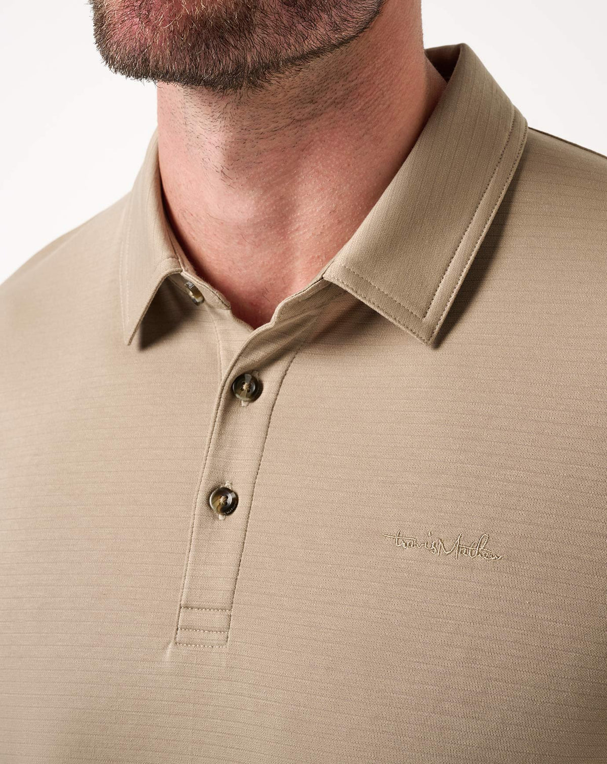 The Zinna 2.0 Polo Weathered Teak | Travis Mathew Great Value