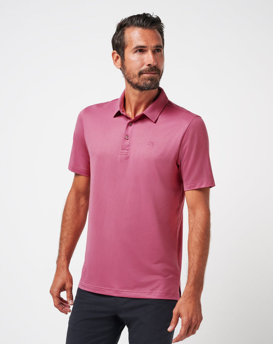 Featherweight Performance Polo Rose Wine | Travis Mathew Value