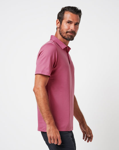 Featherweight Performance Polo Rose Wine | Travis Mathew Value
