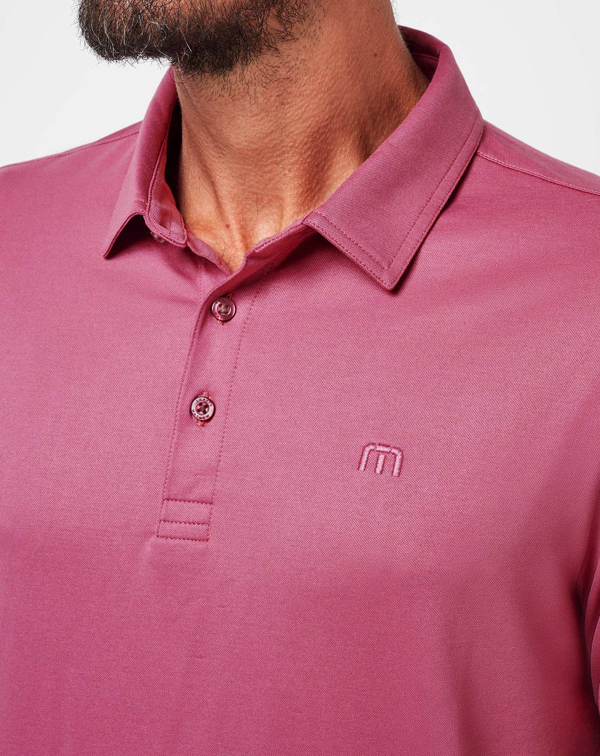 Featherweight Performance Polo Rose Wine | Travis Mathew Value