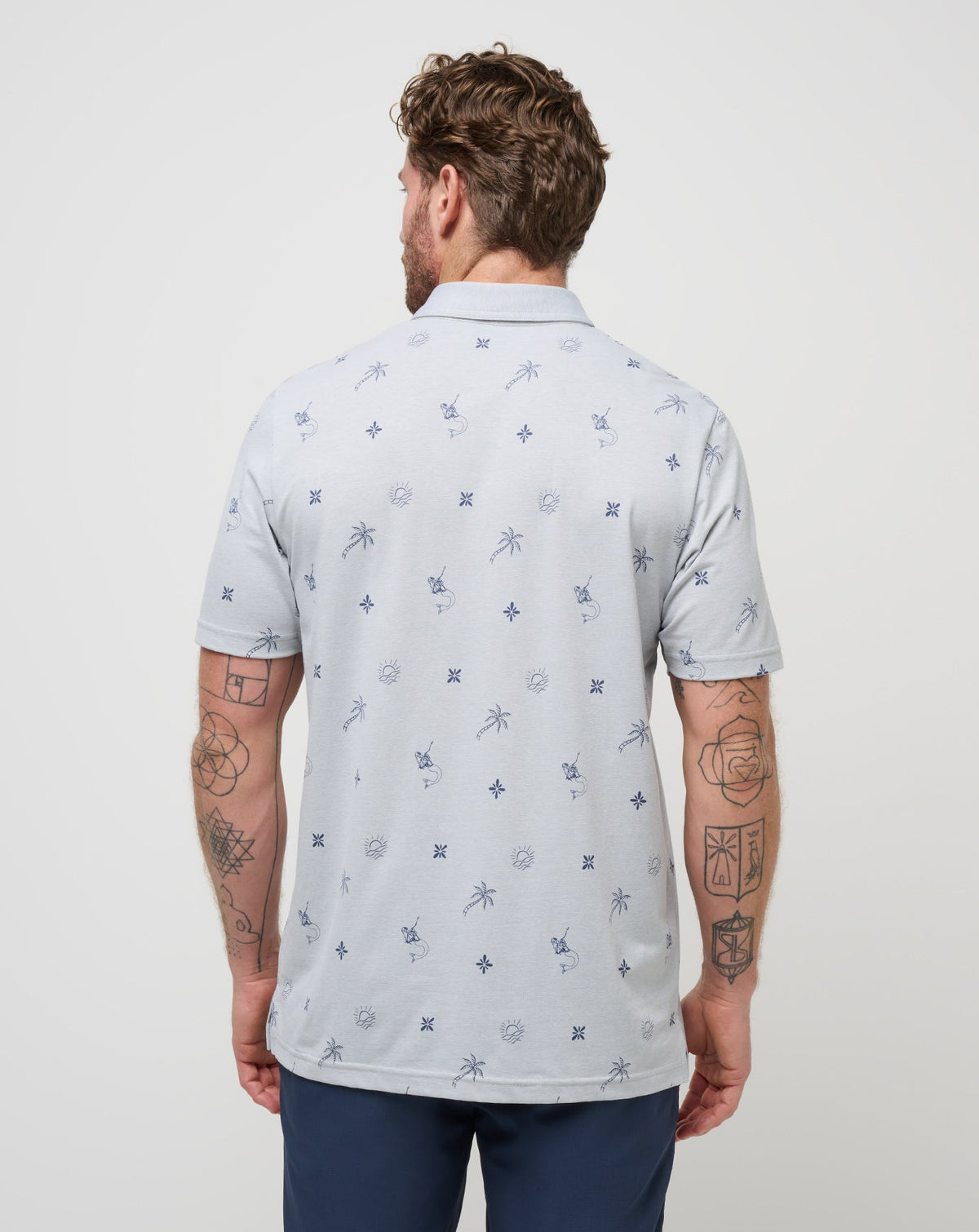 Cove Dive Polo Heather Light Grey | Travis Mathew Trending