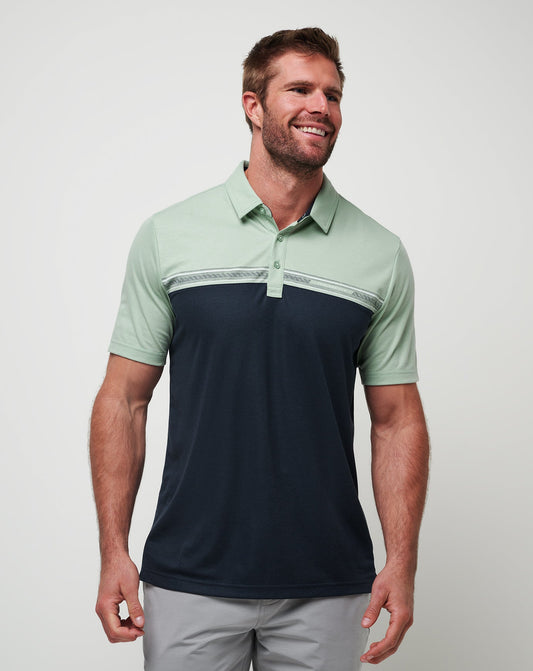 Rustic Route Polo Jadeite | Travis Mathew Recommended