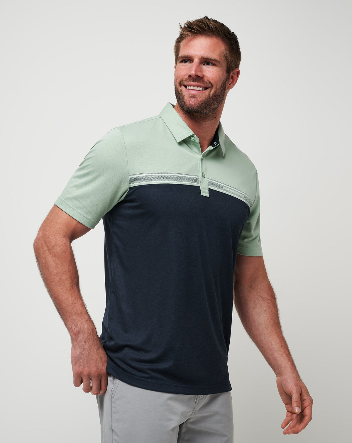 Rustic Route Polo Jadeite | Travis Mathew Recommended