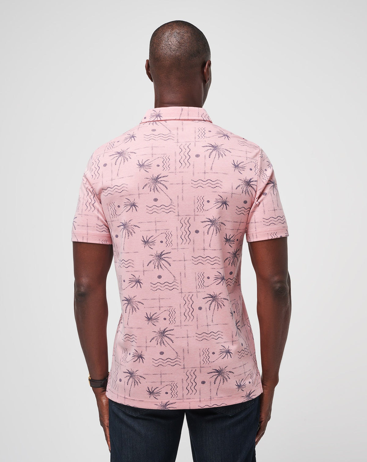 Coconut Palm Polo Heather Blush | Travis Mathew Popular