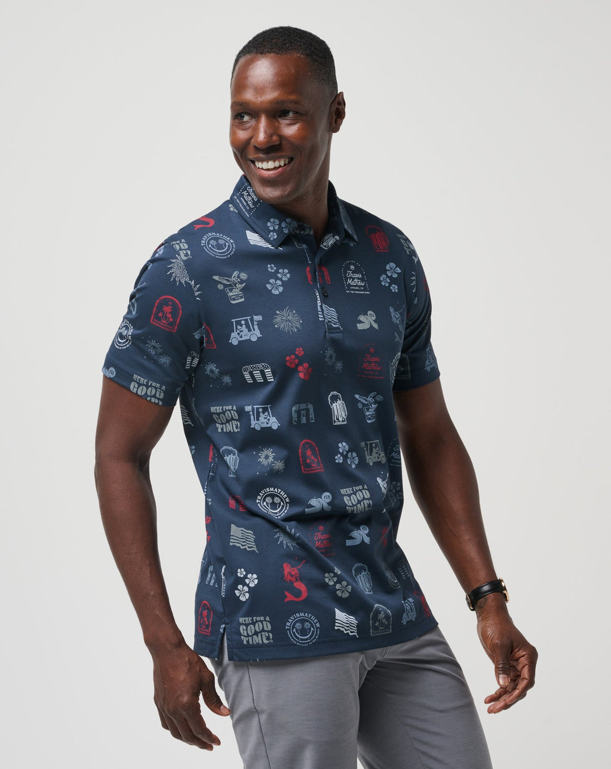 Julyin Polo Total Eclipse | Travis Mathew Essential