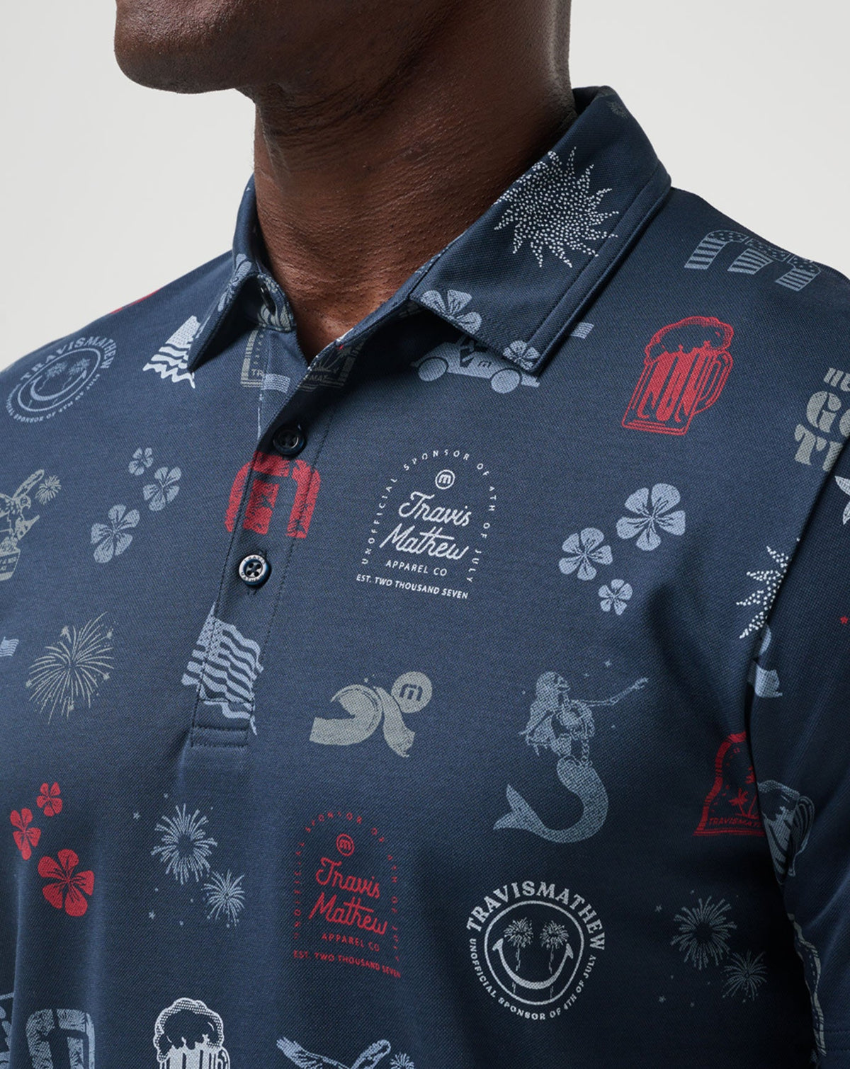 Julyin Polo Total Eclipse | Travis Mathew Essential