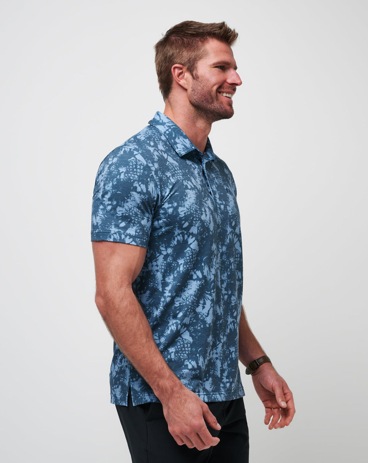 Featherweight Please Polo Dark Teal | Travis Mathew Featured