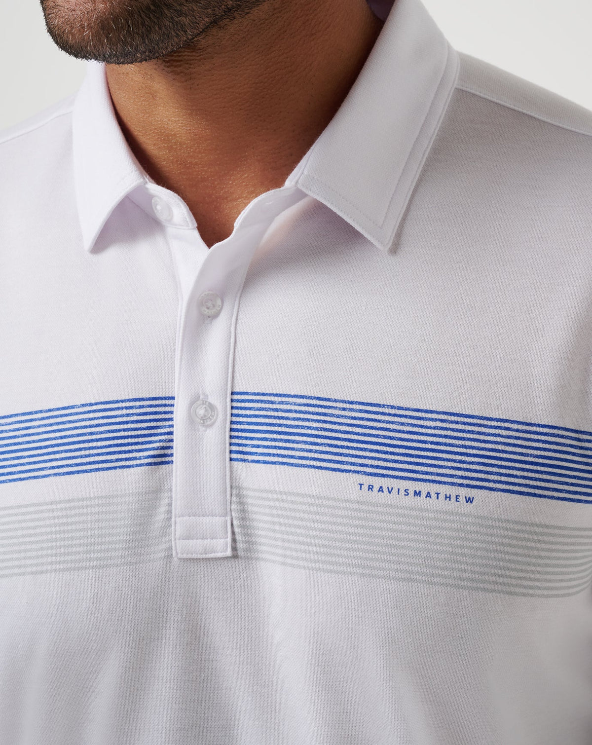 Los Angeles Dodgers Top Recruit Polo White | Travis Mathew Latest