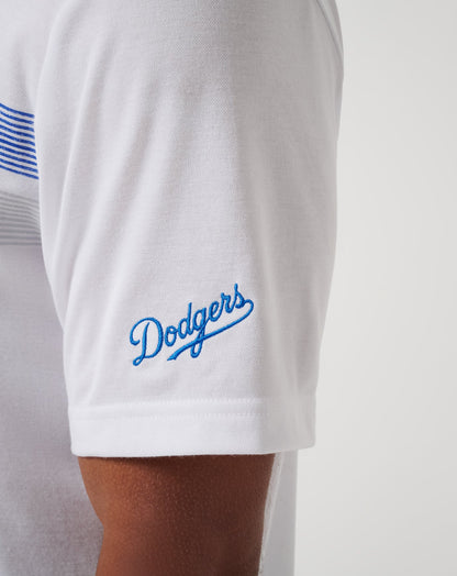 Los Angeles Dodgers Top Recruit Polo White | Travis Mathew Latest