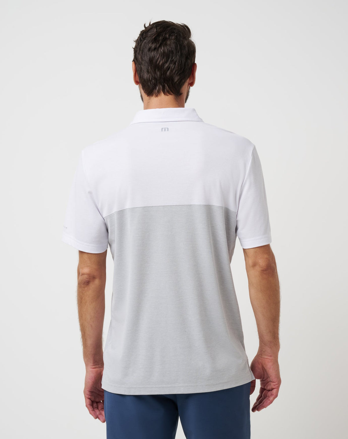 Los Angeles Dodgers Home Run Leader Polo White/Heather Grey | Travis Mathew Deals