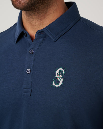 Seattle Mariners Playoff Pitch Polo Navy | Travis Mathew Trending