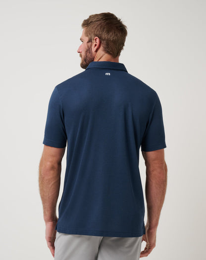 New York Yankees Playoff Pitch Polo Navy | Travis Mathew Smart Buy
