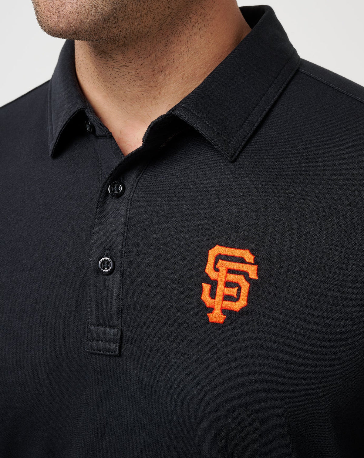 San Francisco Giants Playoff Pitch Polo Black | Travis Mathew Latest