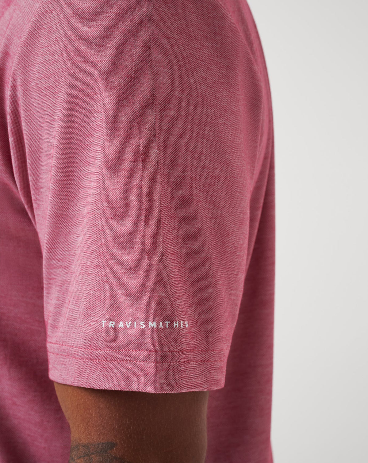 St Louis Cardinals Playoff Pitch Polo Heather Red | Travis Mathew Everyday