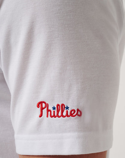 Philadelphia Phillies Top Recruit Polo White | Travis Mathew Customer Favorite
