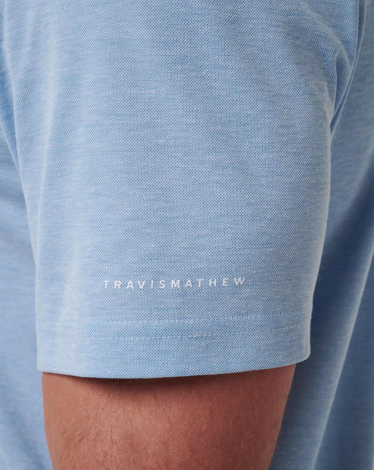 Chicago Cubs Playoff Pitch Polo Heather Blue | Travis Mathew Hot Sale