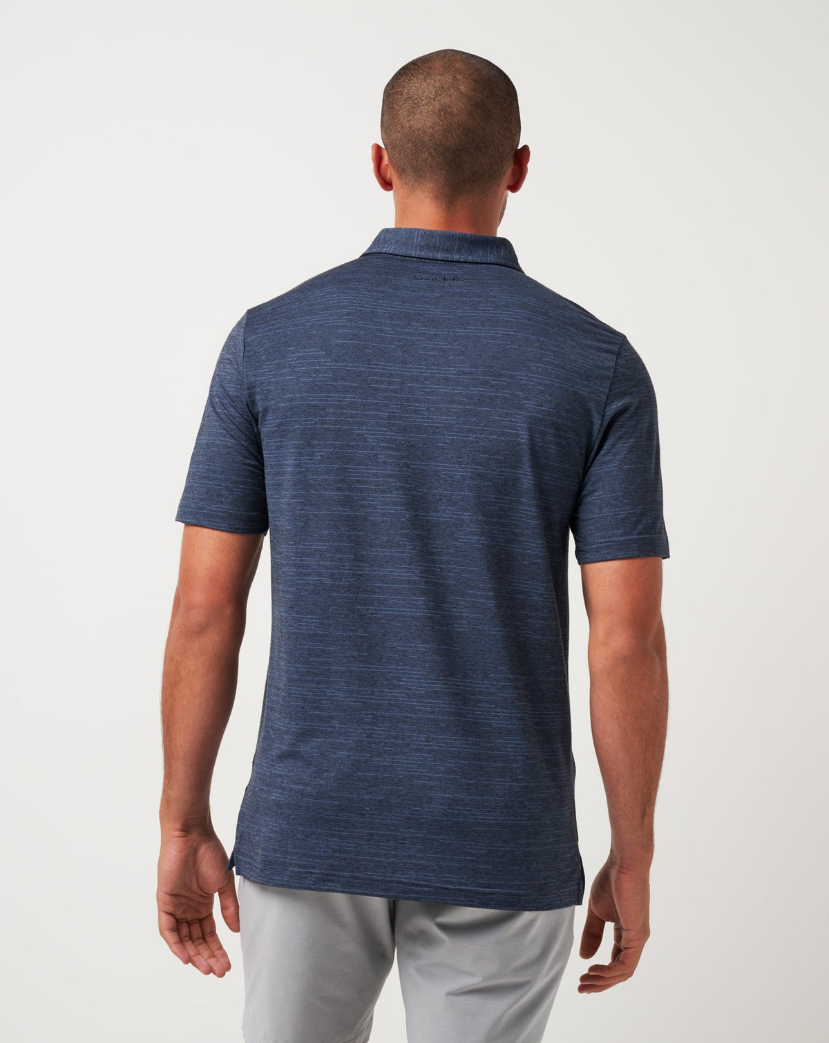 New York Yankees The Heater Polo Vintage Indigo/Black | Travis Mathew Featured