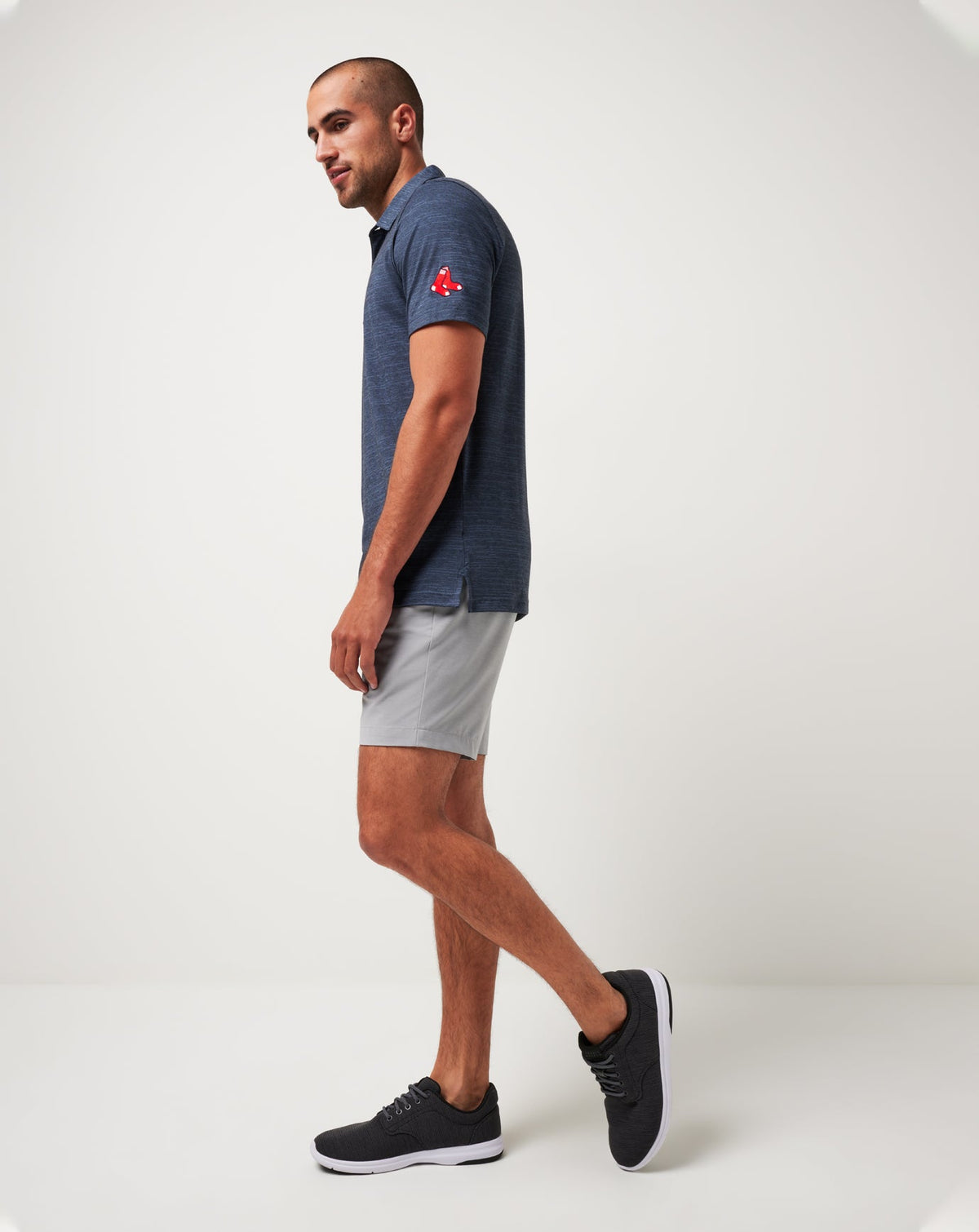 Boston Red Sox The Heater Polo Vintage Indigo/Black | Travis Mathew Featured