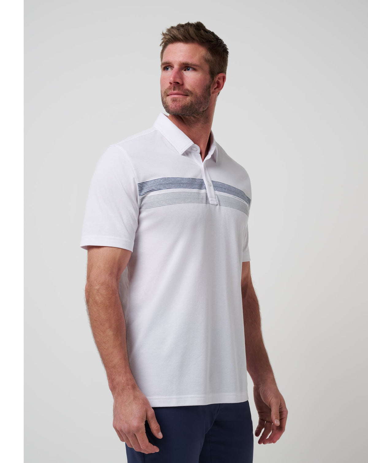 Seattle Mariners Top Recruit Polo White | Travis Mathew Trending