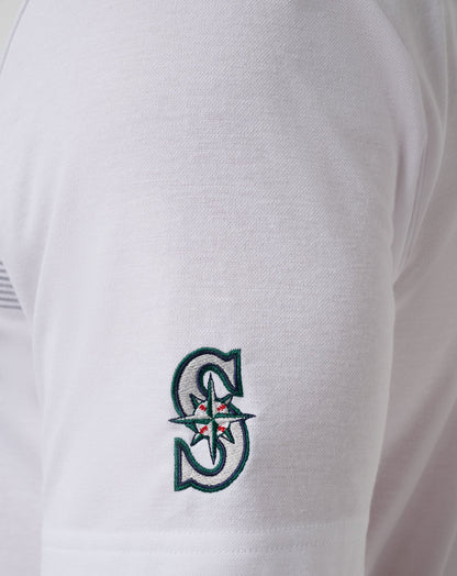 Seattle Mariners Top Recruit Polo White | Travis Mathew Trending