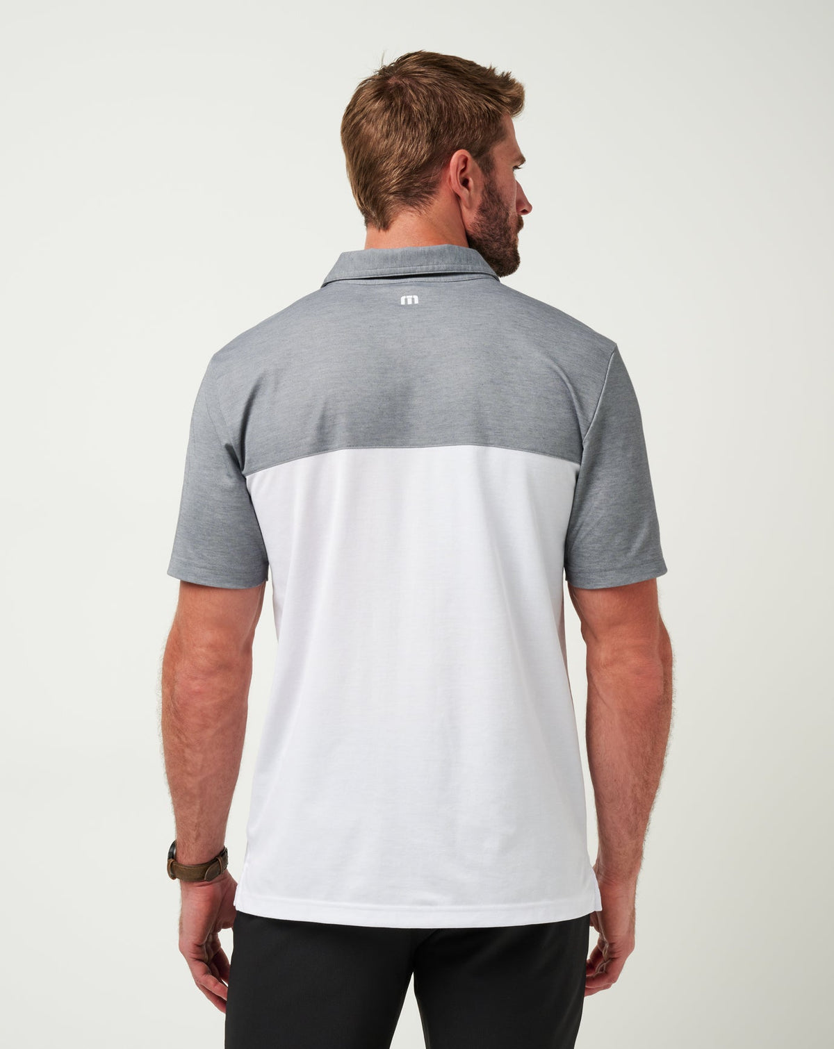 Los Angeles Dodgers The Rudds 2.0 Polo Heather Quiet Shade/White | Travis Mathew Top Pick