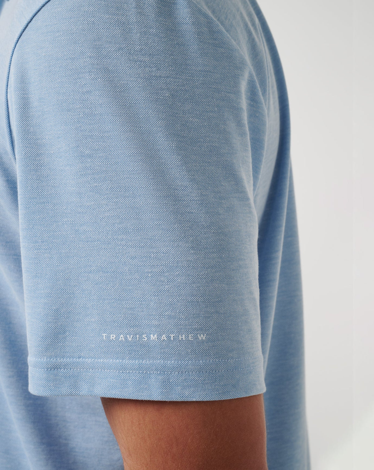 Kansas City Royals Playoff Pitch Polo Heather Blue | Travis Mathew Recommended
