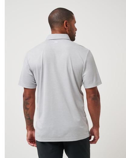 San Francisco Giants Playoff Pitch Polo Heather Grey | Travis Mathew Hot Sale
