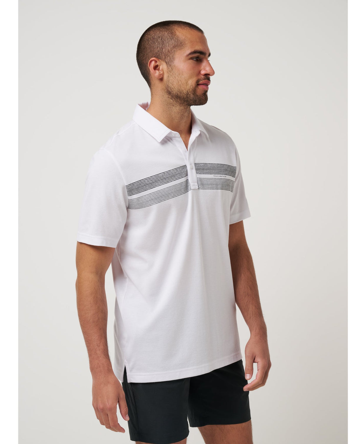 New York Mets Top Recruit Polo White | Travis Mathew Exclusive