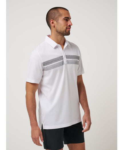 New York Mets Top Recruit Polo White | Travis Mathew Exclusive