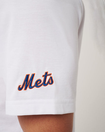 New York Mets Top Recruit Polo White | Travis Mathew Exclusive