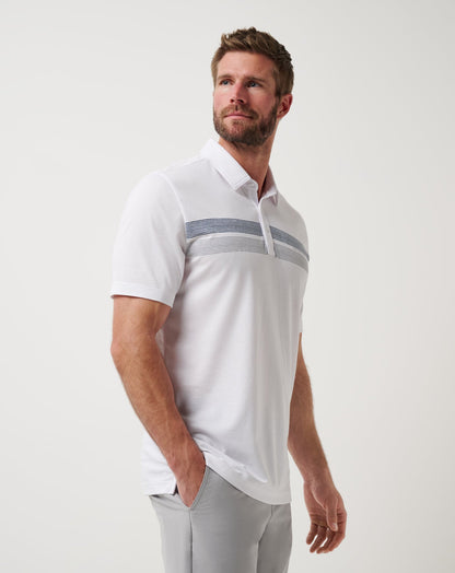 Toronto Blue Jays Top Recruit Polo White | Travis Mathew Exclusive