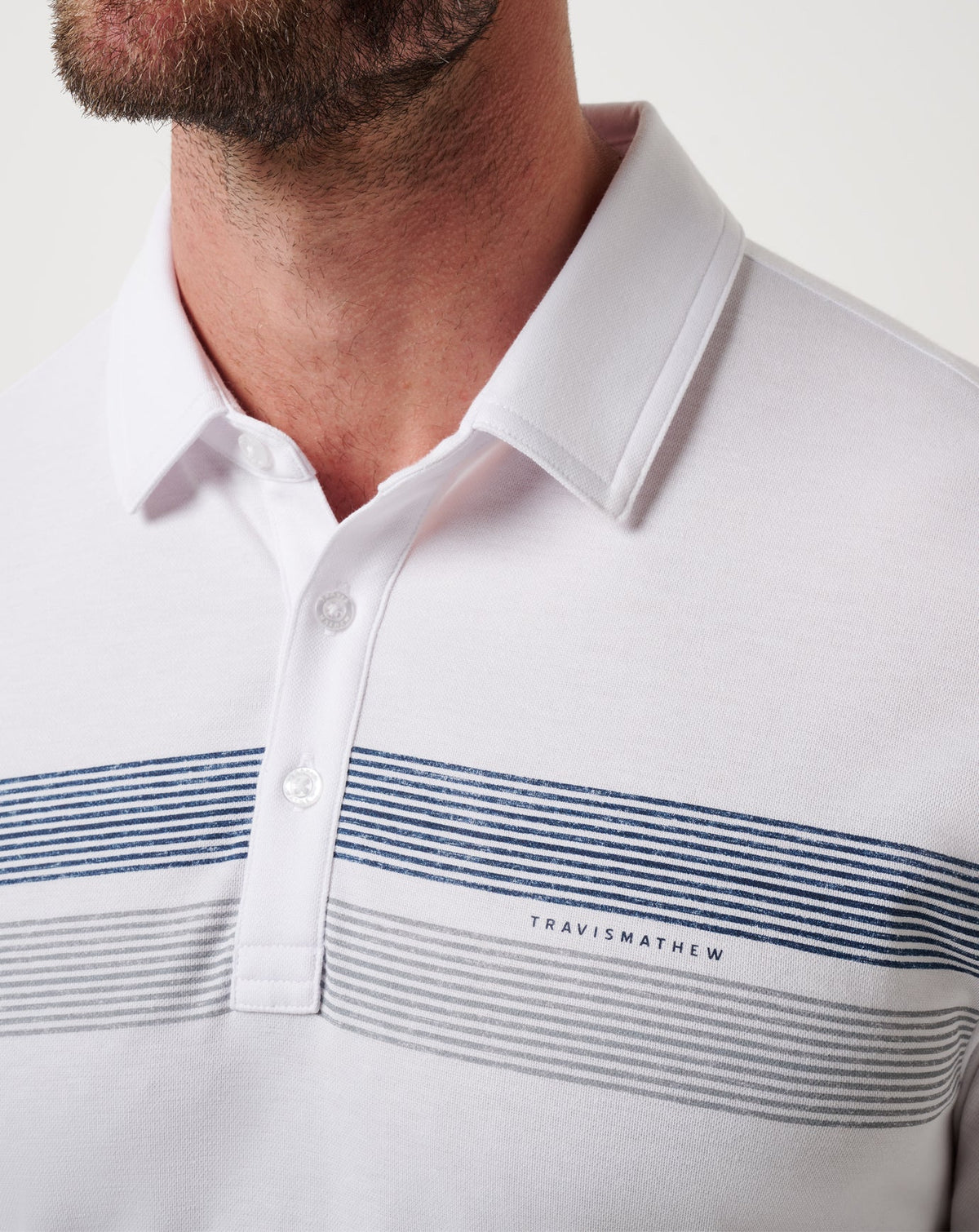 Toronto Blue Jays Top Recruit Polo White | Travis Mathew Exclusive
