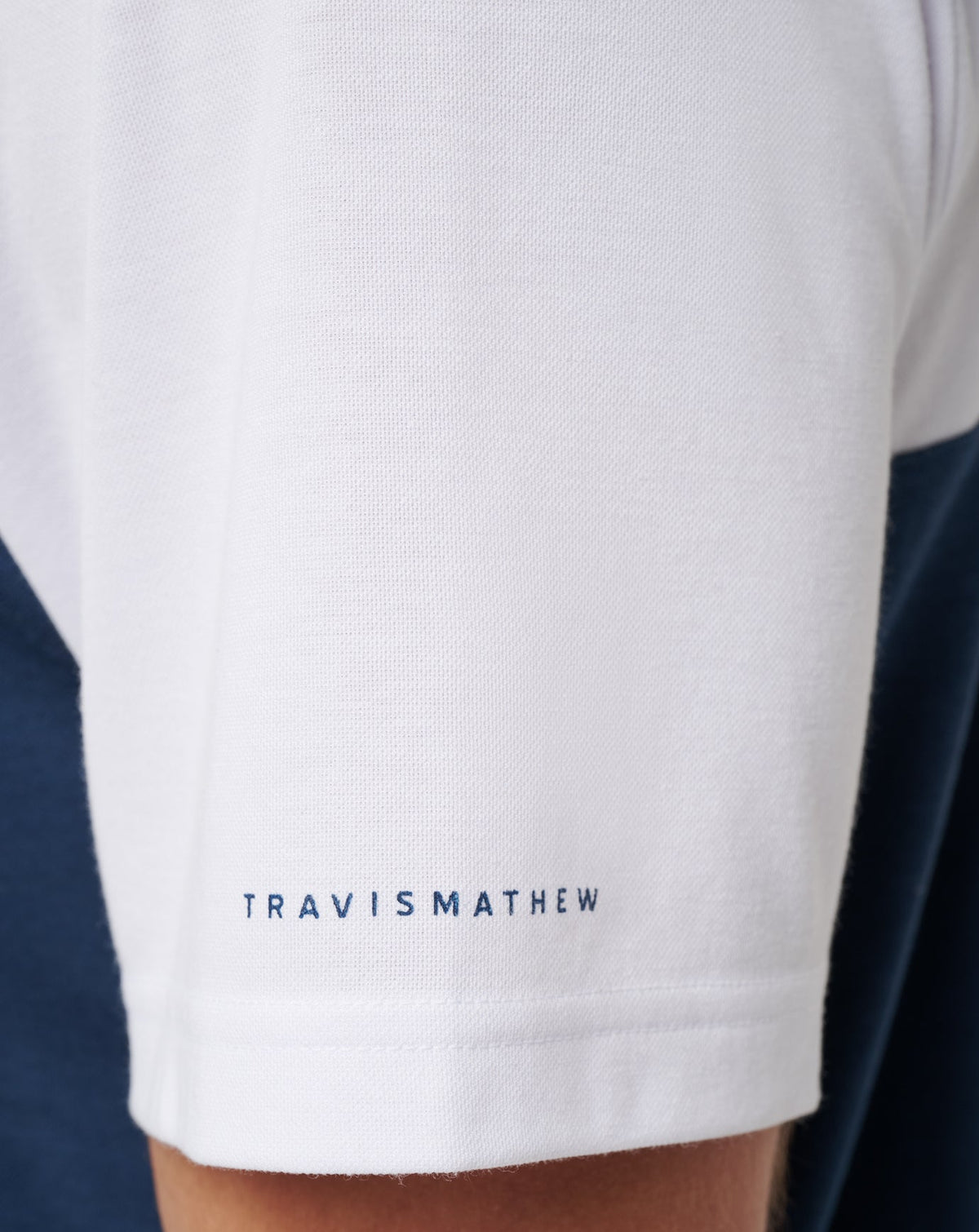 Boston Red Sox Home Run Leader Polo White/Navy | Travis Mathew Exclusive