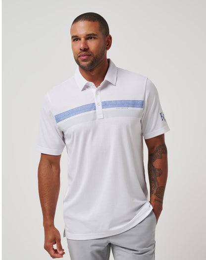 Kansas City Royals Top Recruit Polo White | Travis Mathew Value