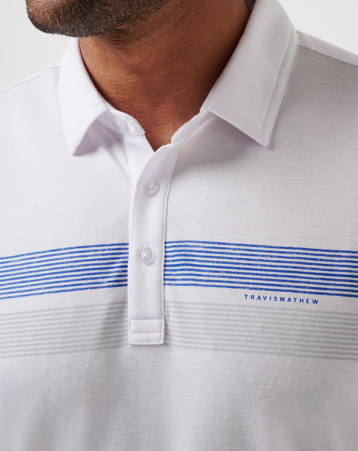 Kansas City Royals Top Recruit Polo White | Travis Mathew Value
