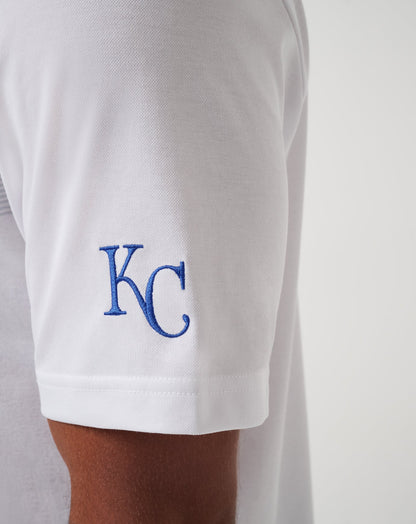Kansas City Royals Top Recruit Polo White | Travis Mathew Value