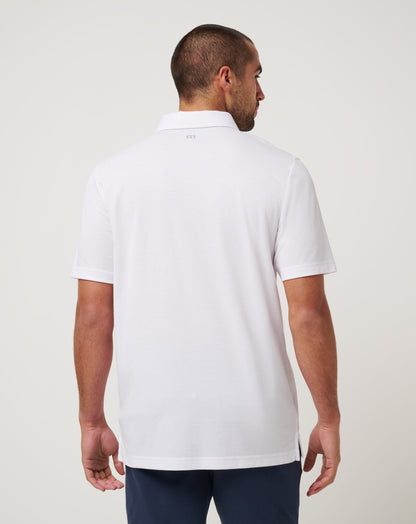 Boston Red Sox Top Recruit Polo White | Travis Mathew Premium