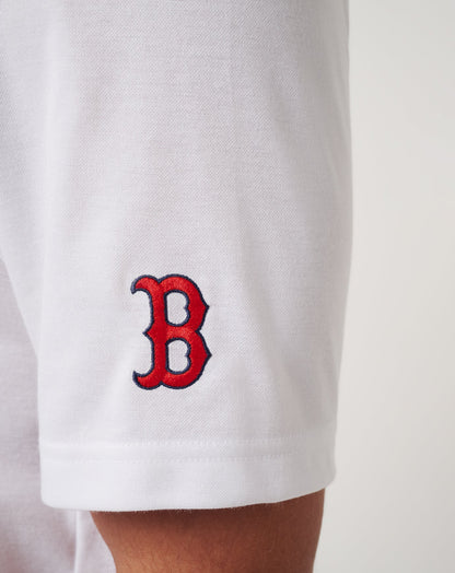 Boston Red Sox Top Recruit Polo White | Travis Mathew Premium
