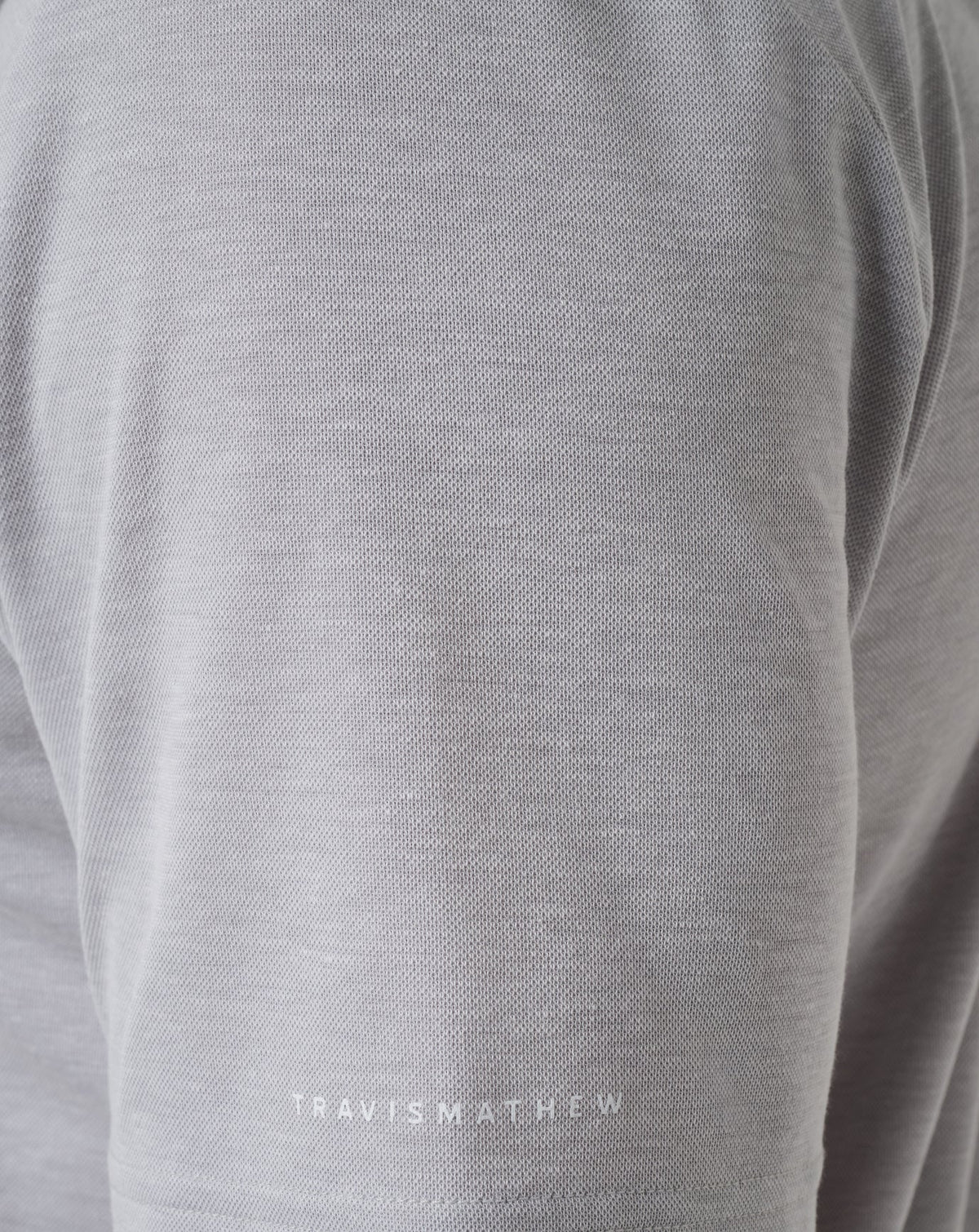 Atlanta Braves Playoff Pitch Polo Heather Grey | Travis Mathew Best Seller