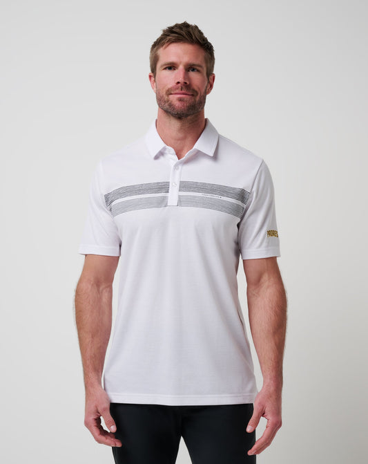 San Diego Padres Top Recruit Polo White | Travis Mathew Best Price