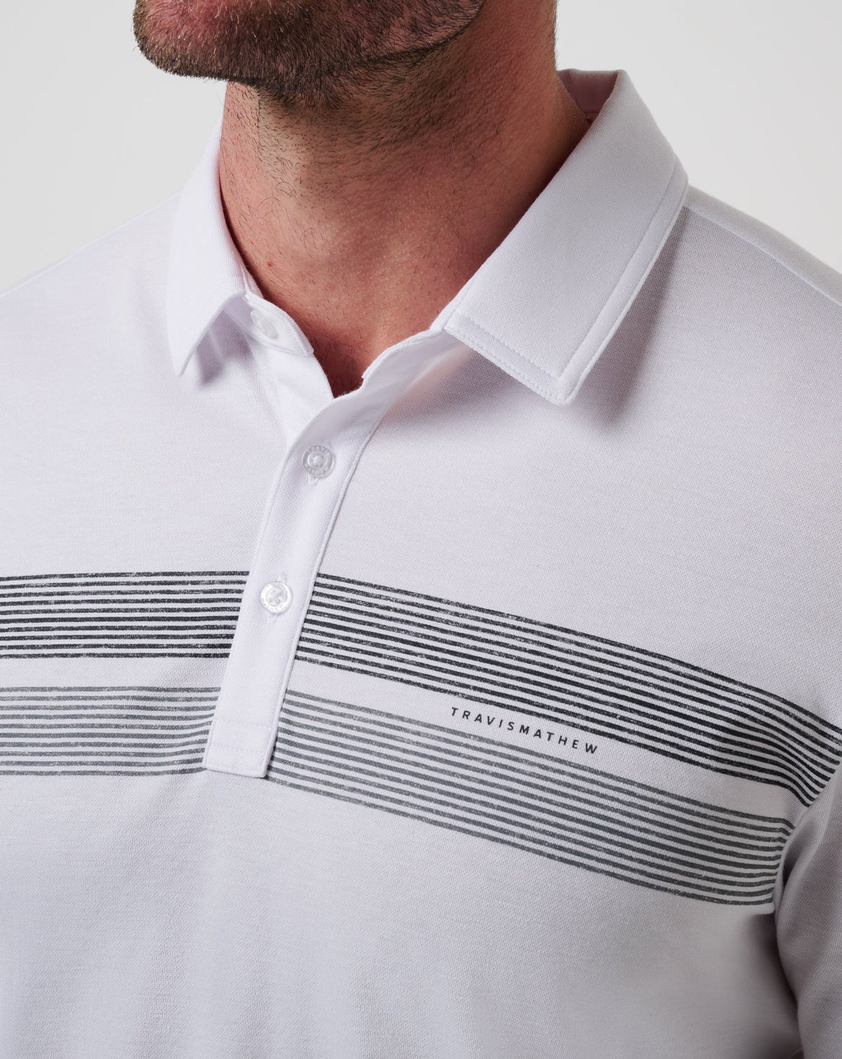 San Diego Padres Top Recruit Polo White | Travis Mathew Best Price